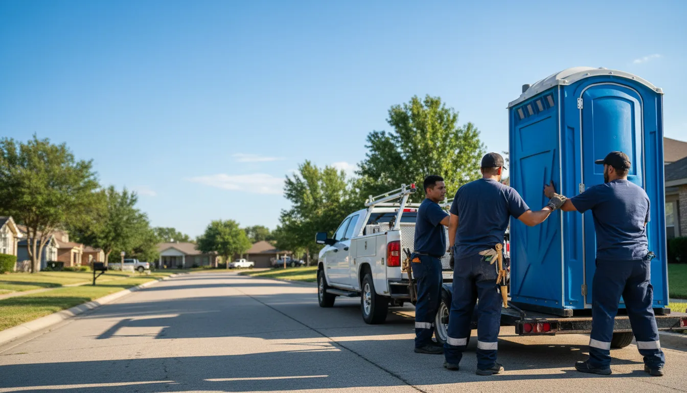 Portable Toilet Rental in Oskaloosa, IA near me